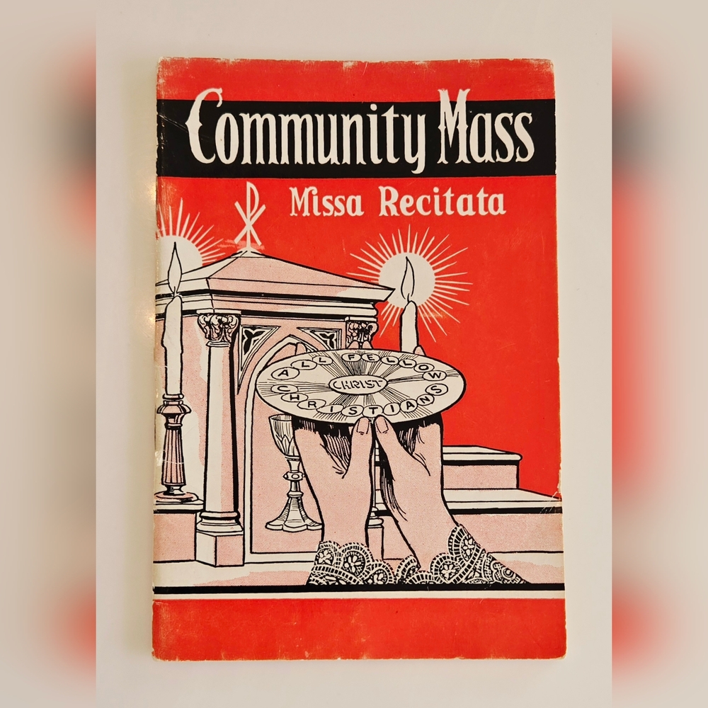 Community Mass Missa Recitata 1959 Booklet